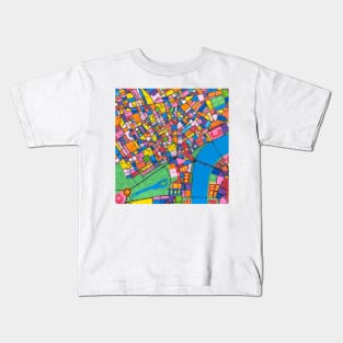 Map of London Kids T-Shirt